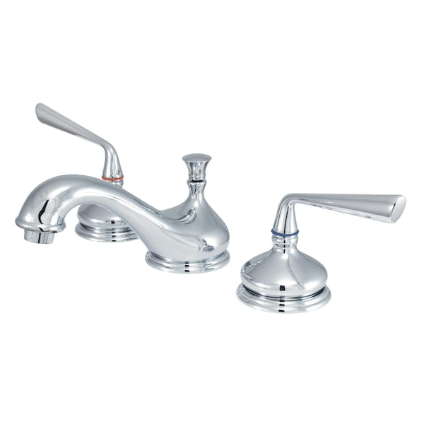 Silver Sage KS1161ZL 8-Inch Widespread Bathroom Faucet with Brass Pop-Up KS1161ZL - main